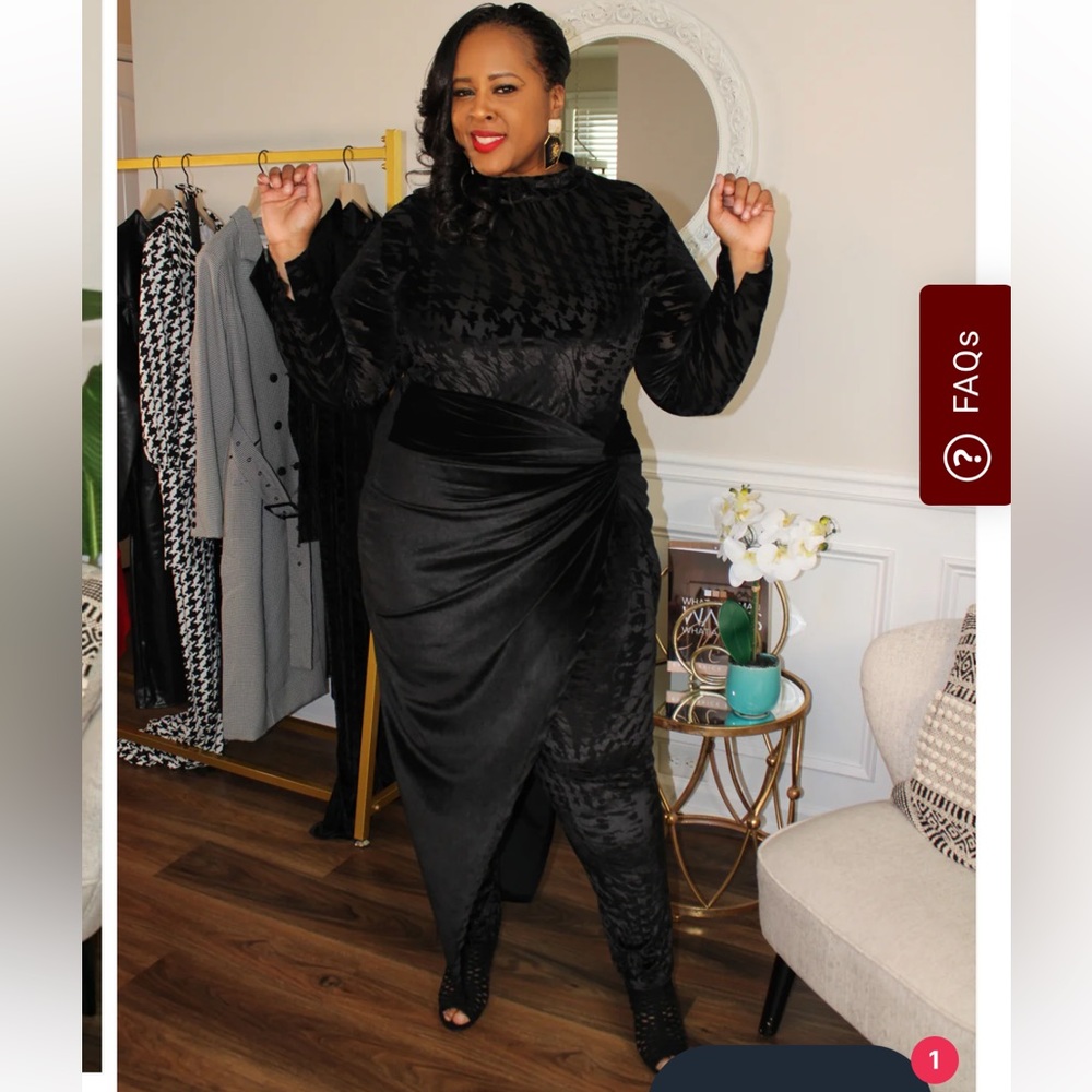 Elegant Black Women's Jumpsuit